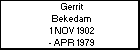 Gerrit Bekedam