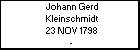 Johann Gerd Kleinschmidt