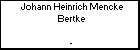 Johann Heinrich Mencke Bertke