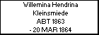 Willemina Hendrina Kleinsmiede