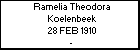 Ramelia Theodora Koelenbeek