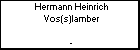 Hermann Heinrich Vos(s)lamber