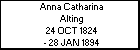 Anna Catharina Alting