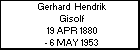 Gerhard  Hendrik Gisolf