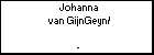 Johanna van GijnGeyn/