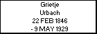 Grietje Urbach