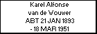 Karel Alfonse van de Wouwer