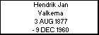 Hendrik Jan Valkema
