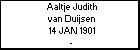 Aaltje Judith van Duijsen