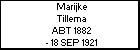 Marijke Tillema