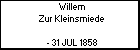 Willem Zur Kleinsmiede