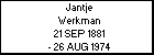 Jantje Werkman