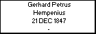 Gerhard Petrus Hempenius