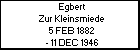 Egbert Zur Kleinsmiede