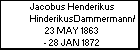Jacobus Henderikus HinderikusDammermann/