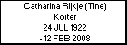 Catharina Rijkje (Tine) Koiter
