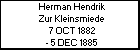 Herman Hendrik Zur Kleinsmiede