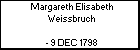 Margareth Elisabeth Weissbruch