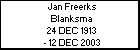 Jan Freerks Blanksma