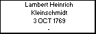 Lambert Heinrich Kleinschmidt