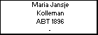 Maria Jansje Kolleman