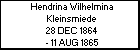 Hendrina Wilhelmina Kleinsmiede