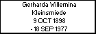 Gerharda Willemina Kleinsmiede
