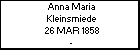 Anna Maria Kleinsmiede