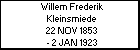 Willem Frederik Kleinsmiede