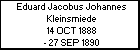 Eduard Jacobus Johannes Kleinsmiede
