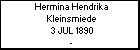 Hermina Hendrika Kleinsmiede