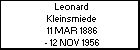 Leonard Kleinsmiede