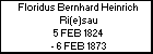 Floridus Bernhard Heinrich Ri(e)sau