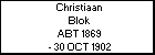Christiaan Blok