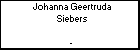 Johanna Geertruda Siebers