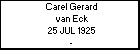 Carel Gerard van Eck