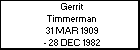 Gerrit Timmerman