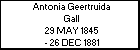 Antonia Geertruida Gall