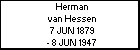 Herman van Hessen