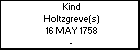 Kind Holtzgreve(s)