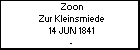 Zoon Zur Kleinsmiede