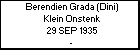 Berendien Grada (Dini) Klein Onstenk