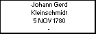 Johann Gerd Kleinschmidt