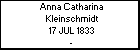 Anna Catharina Kleinschmidt