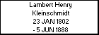 Lambert Henry Kleinschmidt