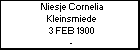 Niesje Cornelia Kleinsmiede