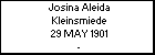 Josina Aleida Kleinsmiede