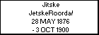 Jitske JetskeRoorda/