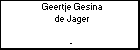 Geertje Gesina de Jager