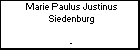 Marie Paulus Justinus Siedenburg